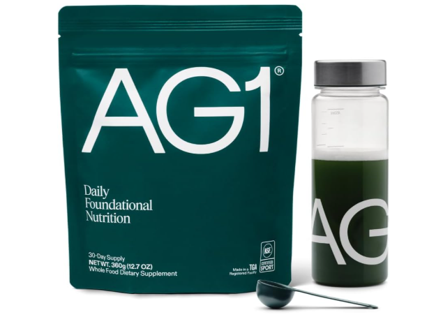 AG1 Daily Foundational Nutrition greens powder